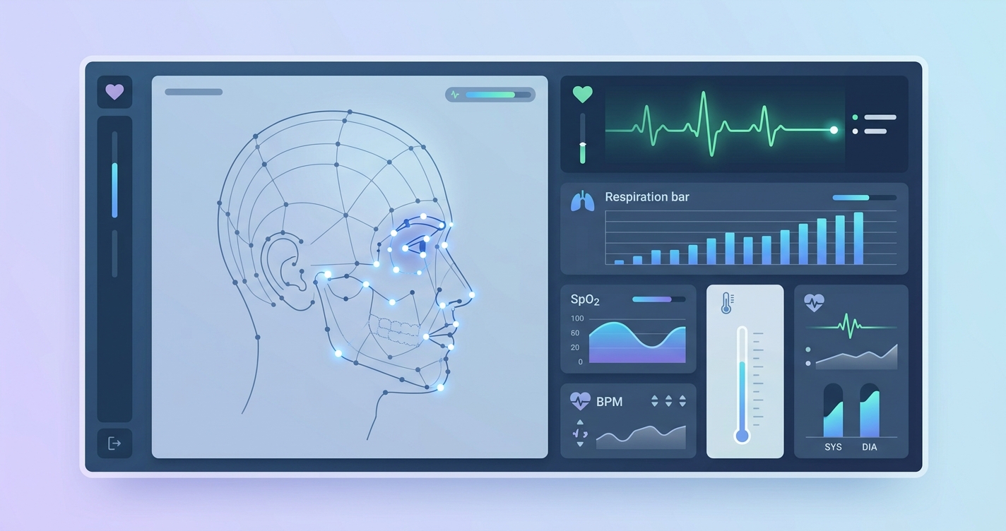 White-Label Contactless Vitals for Telehealth Vendors